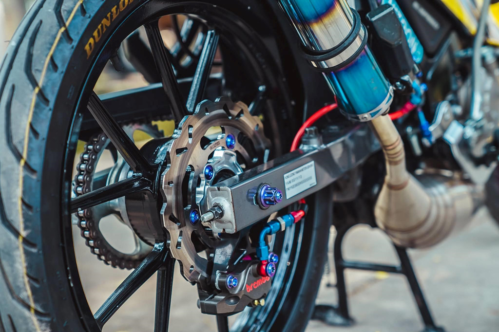 Yamaha 125ZR độ trị giá hơn 350 triệu của biker Đồng Nai