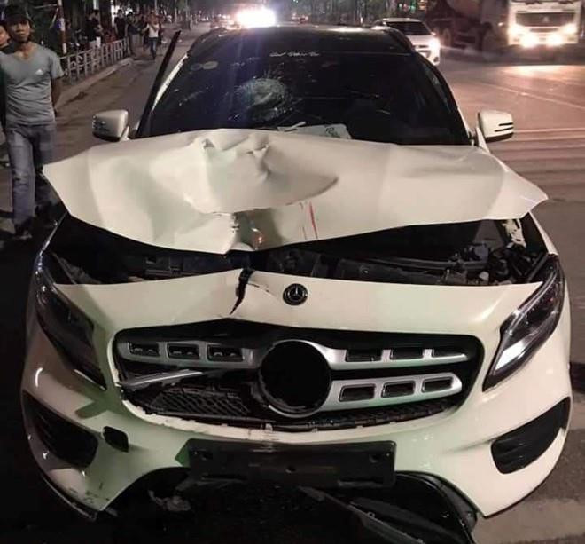 Nồng độ cồn của tài xế Mercedes GLA vượt quá các ngưỡng xử phạt