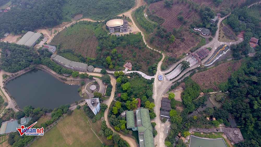 Khu du lịch tâm linh sừng sững trên đất rừng Thạch Thất, Hà Nội