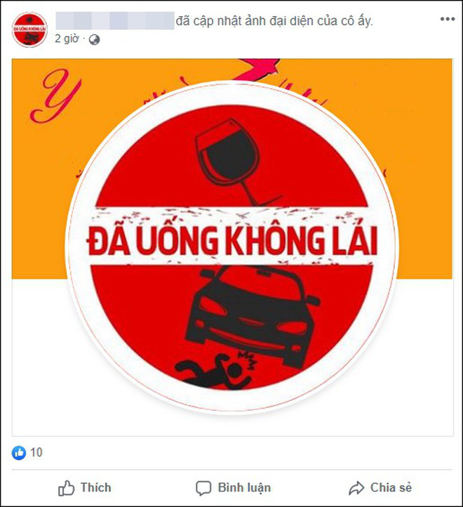 Sau tai nạn thương tâm ở hầm Kim Liên, cộng đồng mạng đồng loạt thay avatar Facebook với thông điệp: Say xỉn lái xe là tội ác!