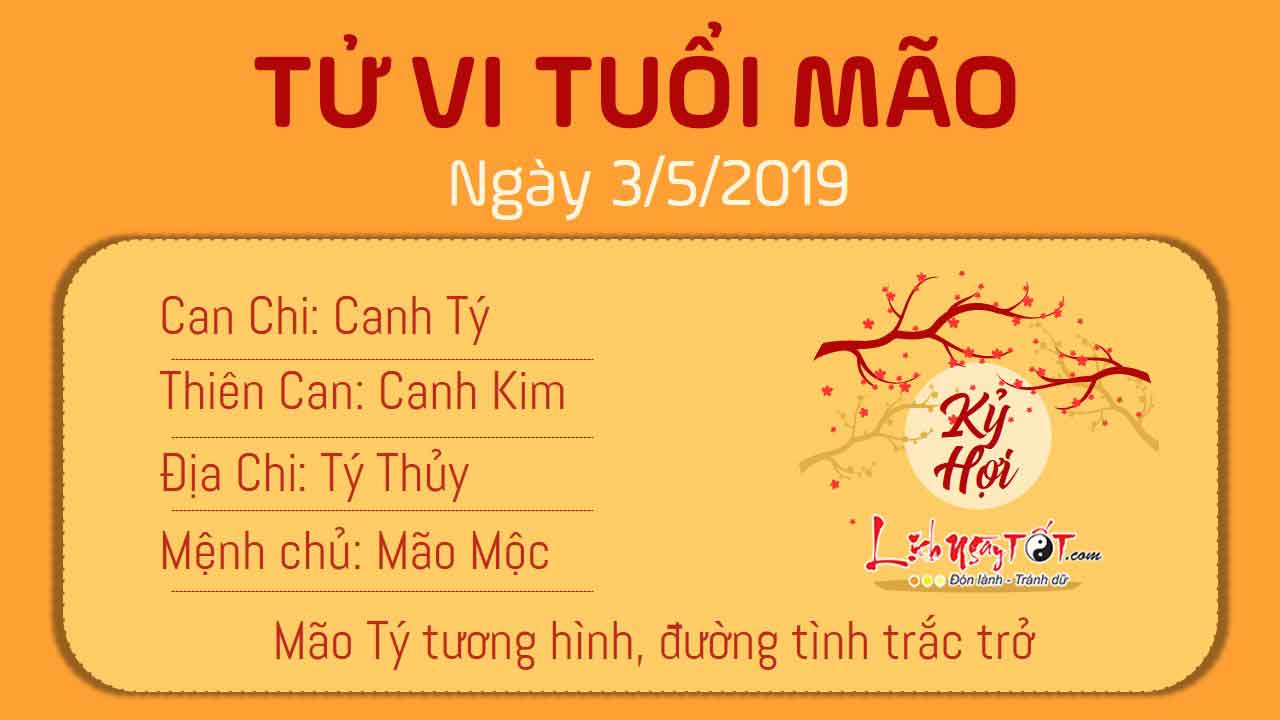 Tử vi thứ 6 ngày 3/5/2019 của 12 con giáp: Hợi có Thực Thần phù hộ, Dậu bị mất tiền