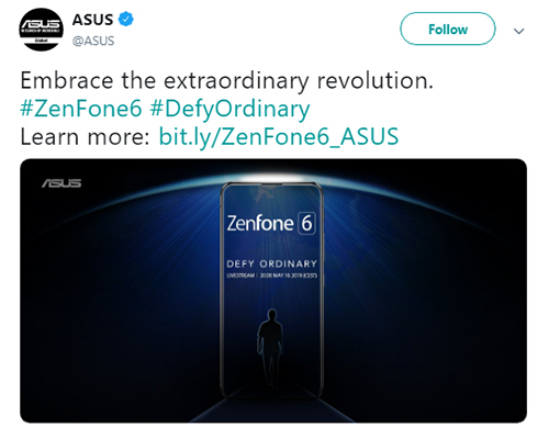 Asus sắp ra Zenfone 6 màn hình tràn viền
