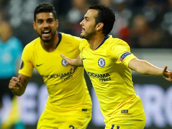 Frankfurt 1-1 Chelsea: Pedro giúp Chelsea chiếm lợi thế lớn trước lượt về