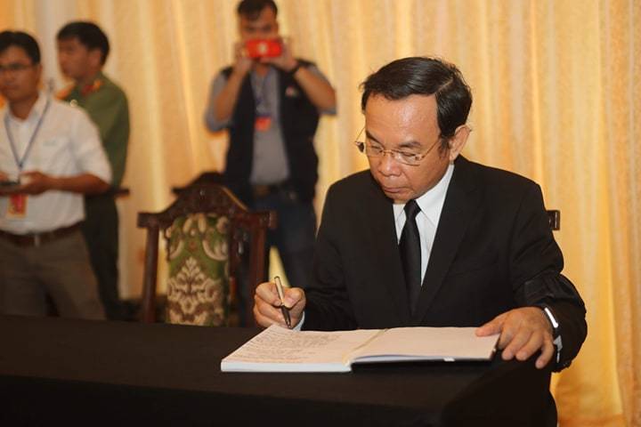 Đưa linh cữu nguyên Chủ tịch nước Lê Đức Anh vào TP.HCM