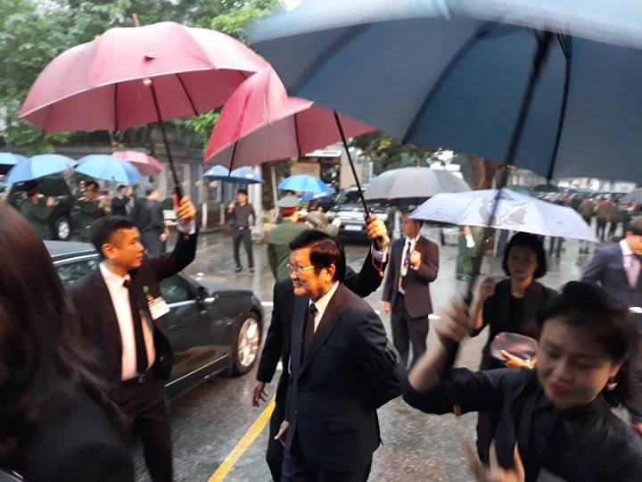 Đưa linh cữu nguyên Chủ tịch nước Lê Đức Anh vào TP.HCM