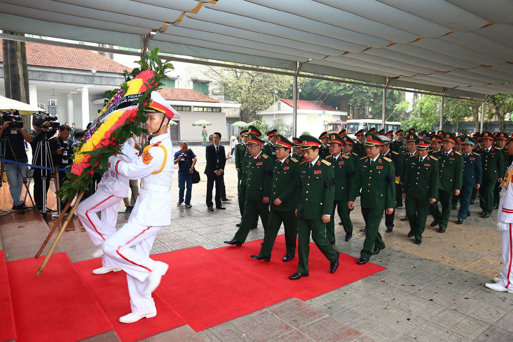 Đưa linh cữu nguyên Chủ tịch nước Lê Đức Anh vào TP.HCM