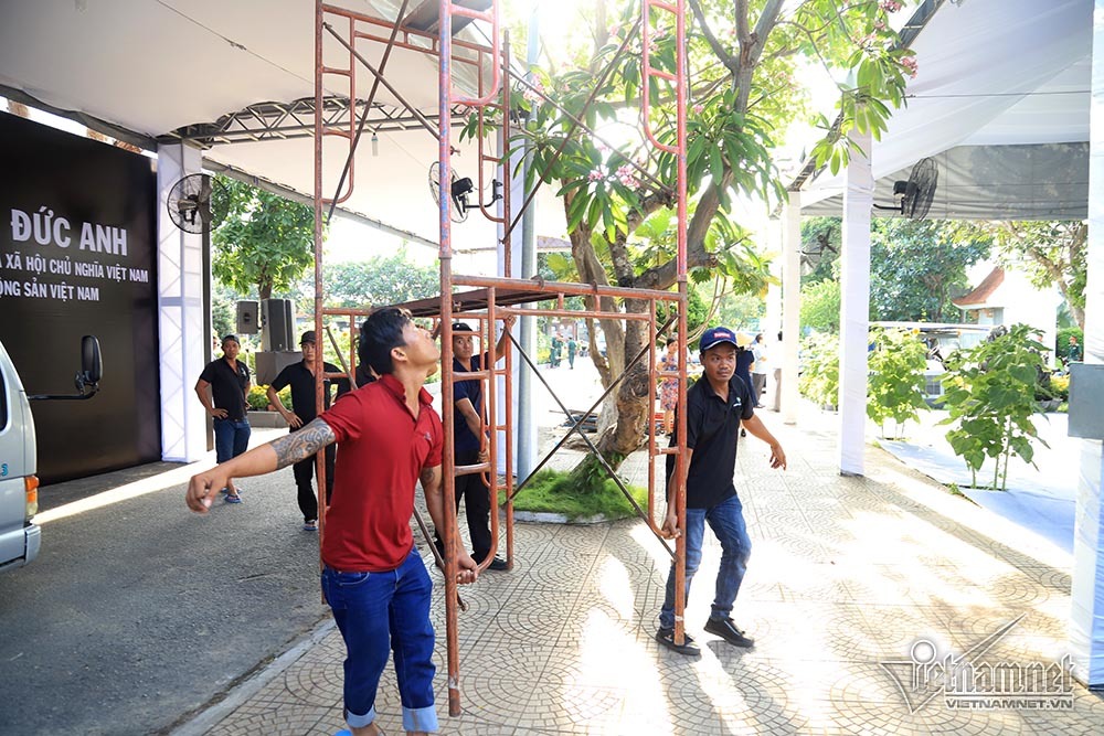 Hình ảnh nơi an nghỉ của Đại tướng Lê Đức Anh trước ngày Quốc tang