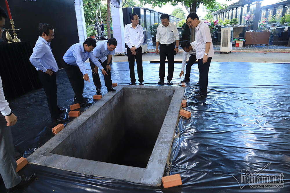 Hình ảnh nơi an nghỉ của Đại tướng Lê Đức Anh trước ngày Quốc tang