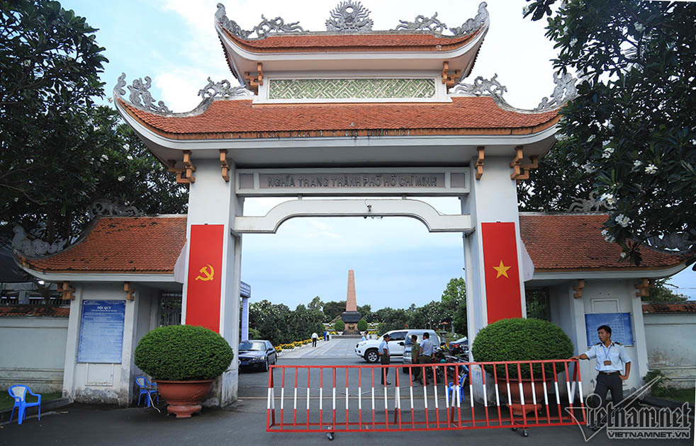 Hình ảnh nơi an nghỉ của Đại tướng Lê Đức Anh trước ngày Quốc tang