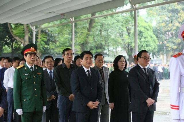 Đưa linh cữu nguyên Chủ tịch nước Lê Đức Anh vào TP.HCM