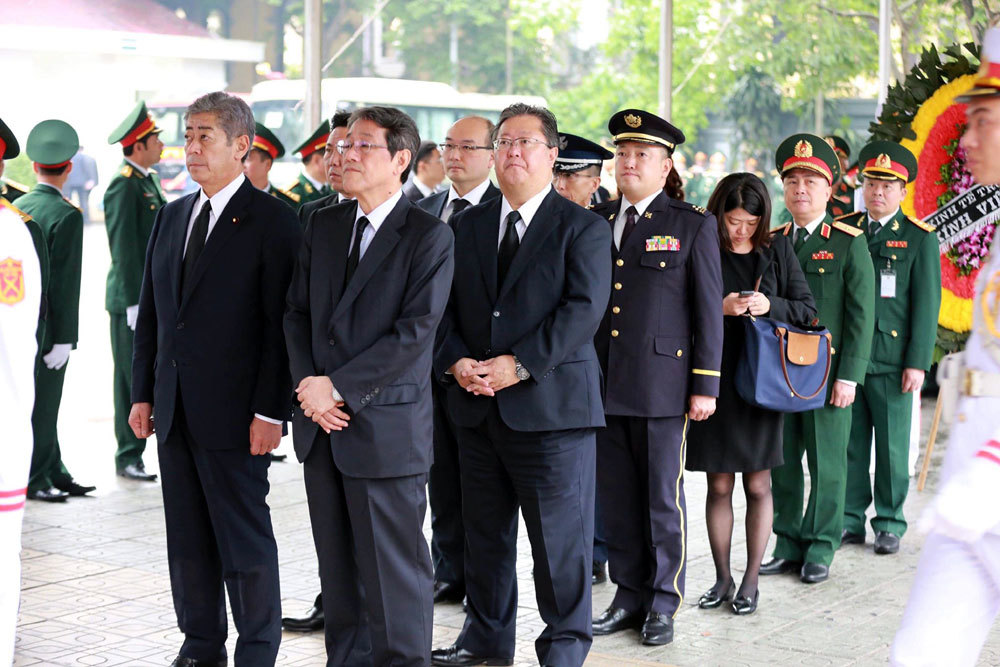 Đưa linh cữu nguyên Chủ tịch nước Lê Đức Anh vào TP.HCM