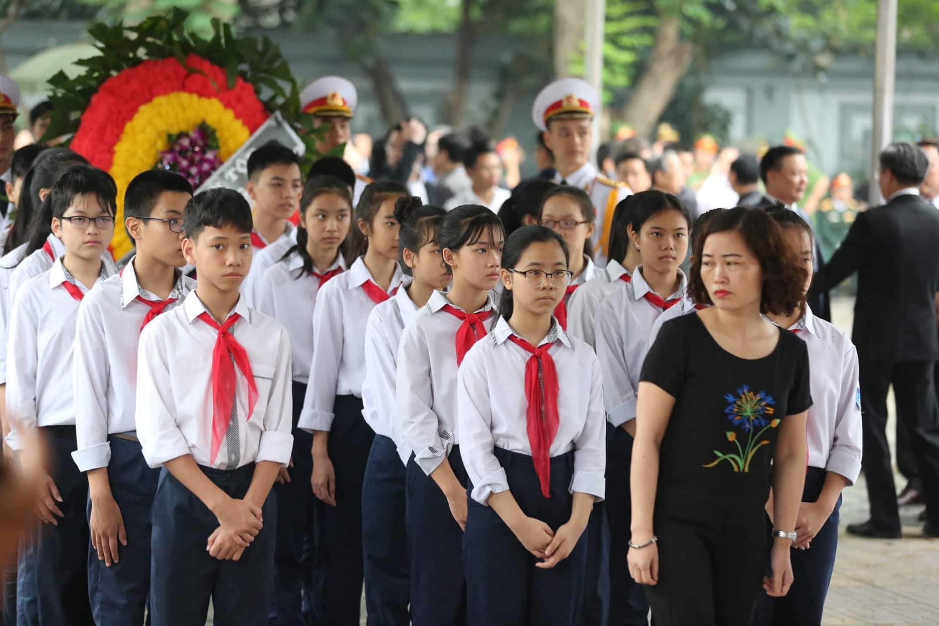 Đưa linh cữu nguyên Chủ tịch nước Lê Đức Anh vào TP.HCM