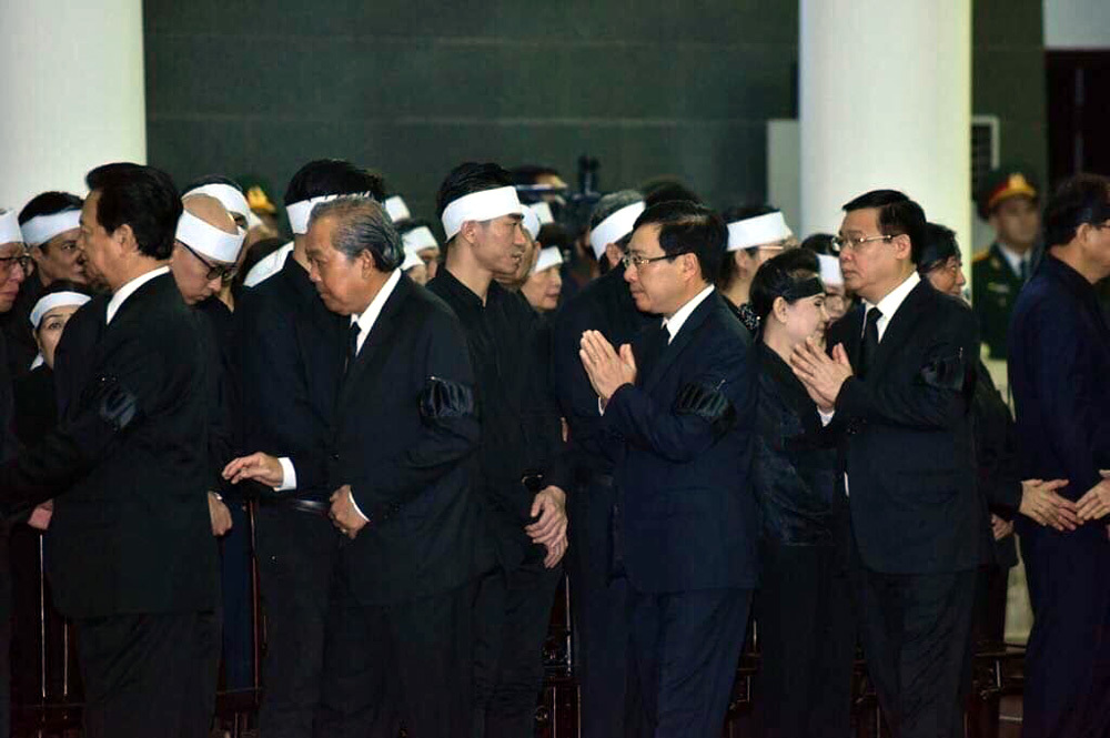 Đưa linh cữu nguyên Chủ tịch nước Lê Đức Anh vào TP.HCM