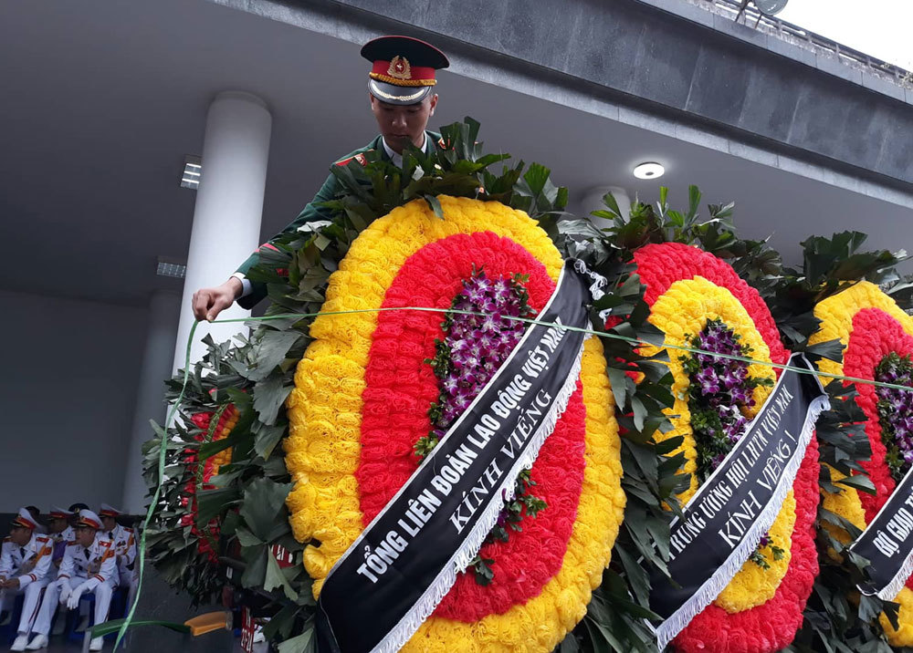 Đưa linh cữu nguyên Chủ tịch nước Lê Đức Anh vào TP.HCM