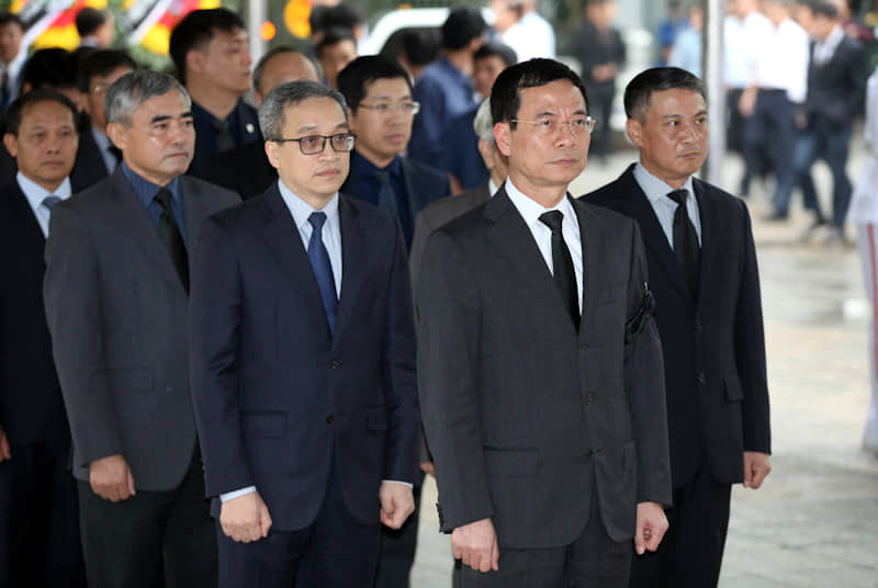 Đưa linh cữu nguyên Chủ tịch nước Lê Đức Anh vào TP.HCM