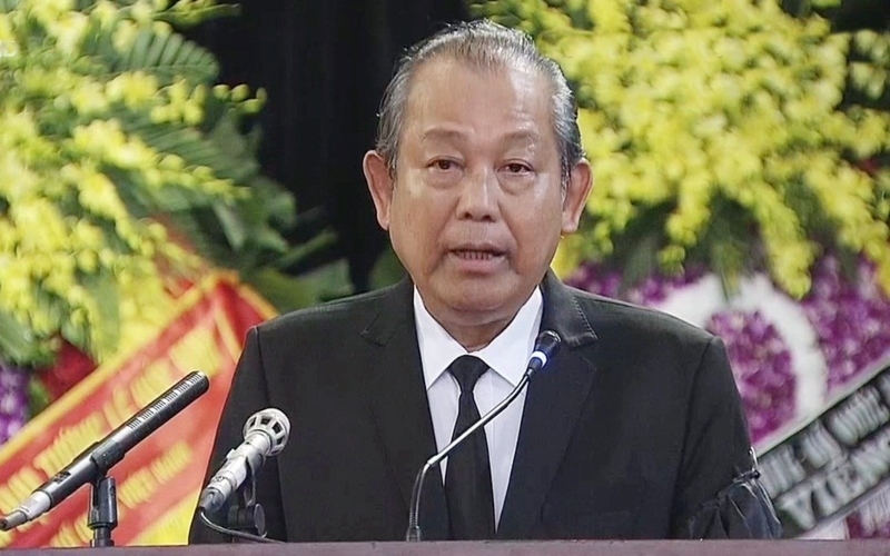 Đưa linh cữu nguyên Chủ tịch nước Lê Đức Anh vào TP.HCM