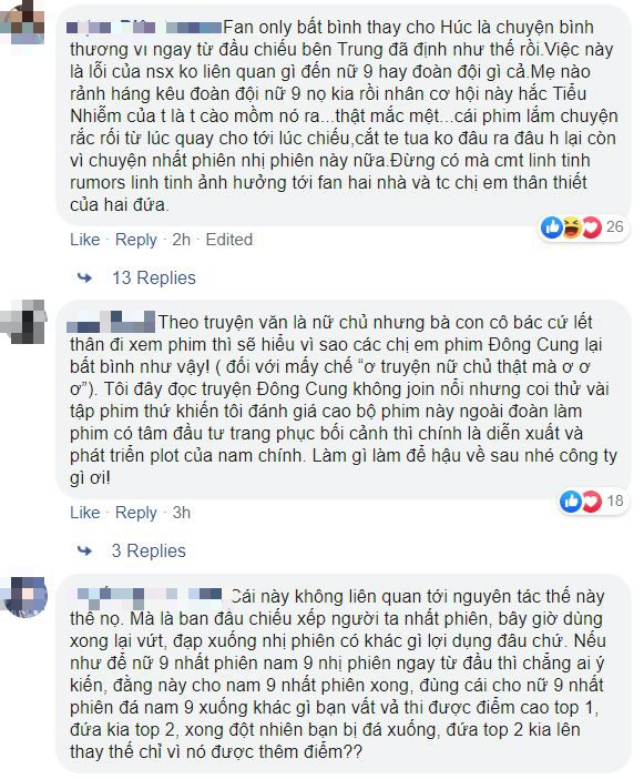 Chiếu xong vẫn còn lùm xùm, NSX Đông Cung bất ngờ hạ bậc nam chính khiến ai nấy chưng hửng