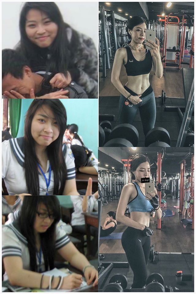 Bất ngờ với dung nhan 5 năm trước của hotgirl phòng gym Hà Nội từng được báo Trung Quốc ca ngợi