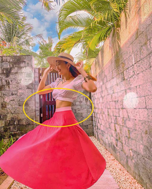 Hết chiếc cằm xuyên thủng vạn vật, Minh Hằng giờ bóp eo lố tay làm cong vòng cửa sắt