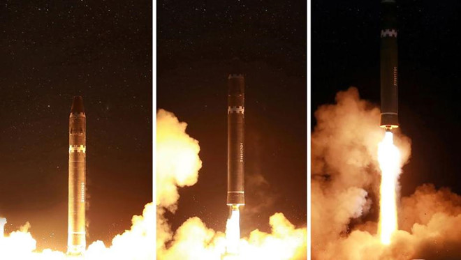 Hàn, Mỹ ứng phó ra sao với đợt ‘phóng tên lửa’ của Triều Tiên?