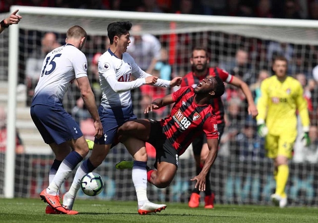Bournemouth 1-0 Tottenham: Spurs thua thảm trong ngày Son Heung-min và Juan Foyth nhận thẻ đỏ
