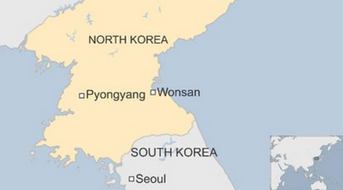 Triều Tiên phóng thử hàng loạt tên lửa tầm ngắn