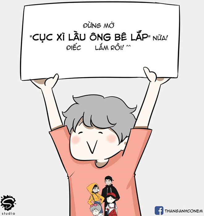 Cụm từ vô nghĩa cục xì lầu là ông bê lắp đang chiếm sóng mạng xã hội