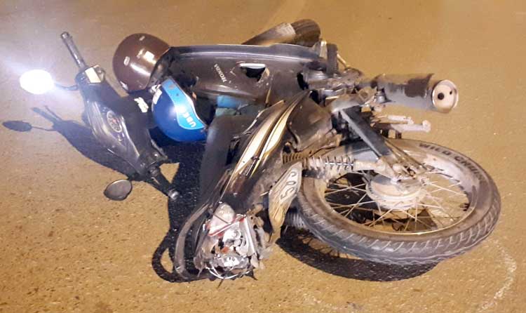 Xe biển xanh bỏ chạy sau tai nạn thuộc đơn vị của Bộ Công an