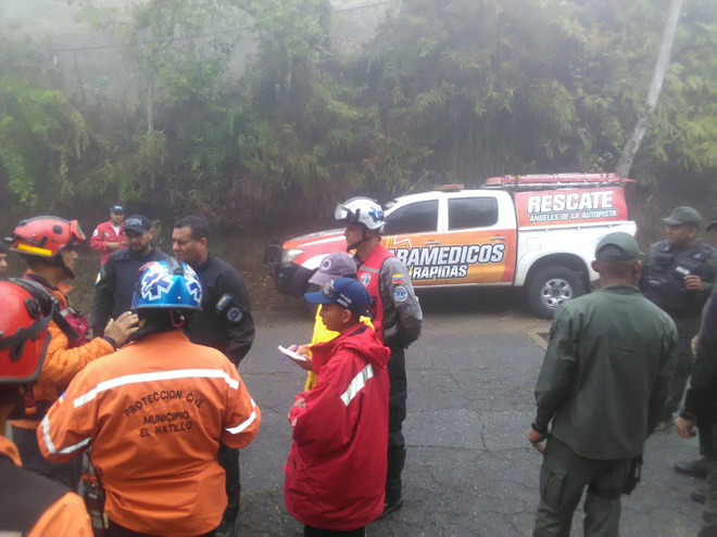 Trực thăng quân sự chở 7 người rơi ở Venezuela, chưa rõ con số thương vong