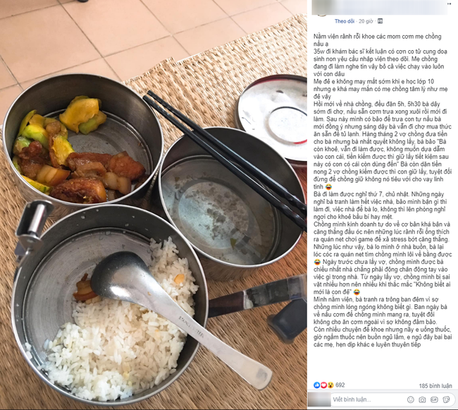 Khoe mâm cơm cữ chỉ lèo tèo vài miếng thịt nhưng nàng dâu tiết lộ vài chi tiết lại khiến người người ghen tị