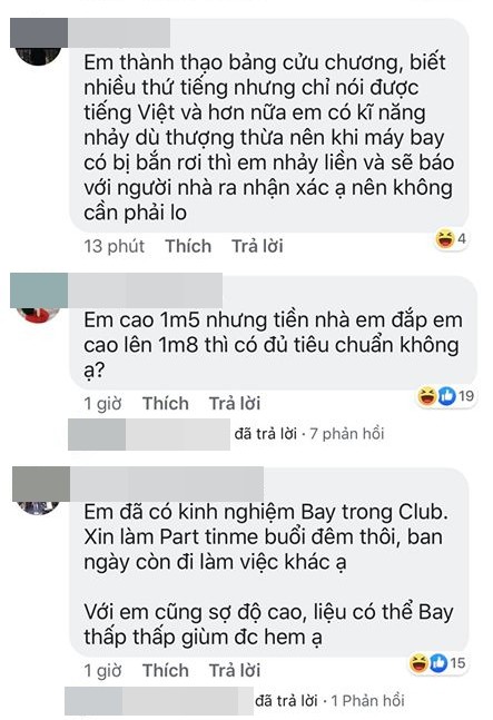Thấy hãng bay đăng tuyển tiếp viên hàng không, cư dân mạng thi nhau khoe tài năng cây nhà lá vườn cười vỡ bụng
