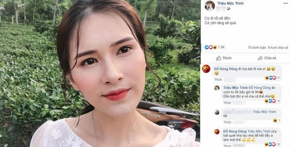 Mới cưới vợ chưa lâu, Hùng Dũng đã vào bình luận phũ phàng khi bà xã khoe ảnh selfie xinh đẹp