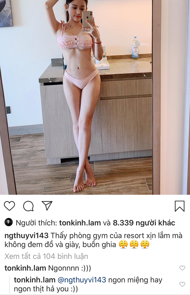 Mang tiếng có tình yêu đẹp như mơ, Tôn Kinh Lâm vẫn bị bắt gặp đòi gặm Thuý Vi và có những hành động khả nghi