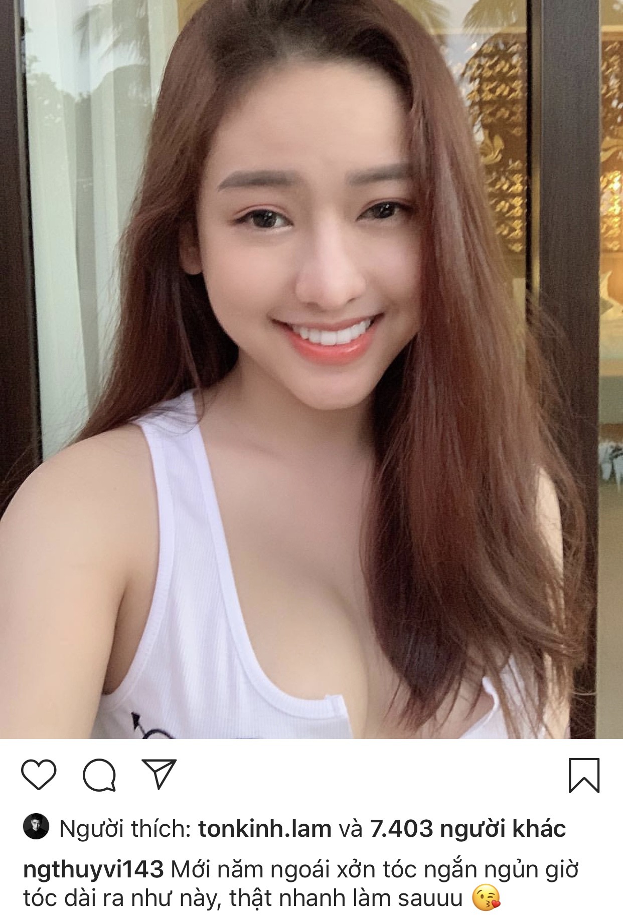 Mang tiếng có tình yêu đẹp như mơ, Tôn Kinh Lâm vẫn bị bắt gặp đòi gặm Thuý Vi và có những hành động khả nghi