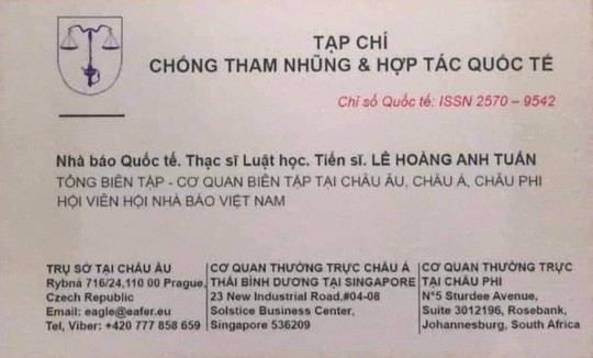 Xôn xao thông tin buổi gặp mặt cựu học sinh xưng là nhà báo quốc tế Lê Hoàng Anh Tuấn