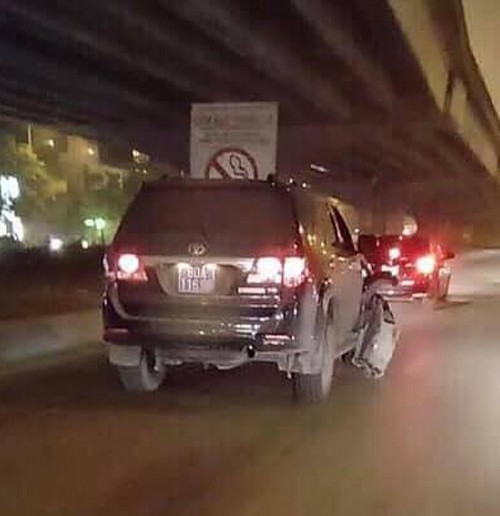 Vụ xe biển xanh 80A gây tai nạn rồi bỏ chạy: Đình chỉ công tác lái xe