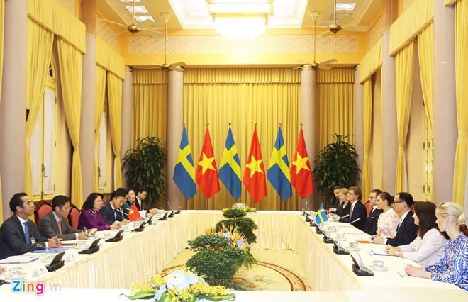 Công chúa kế vị Thuỵ Điển thăm chính thức Việt Nam