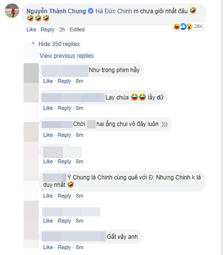 Giữa tâm bão tin đồn nam sinh lớp 10 làm nhiều nữ sinh có bầu, Hà Đức Chinh vô tình được tag và kèm bình luận gây chú ý