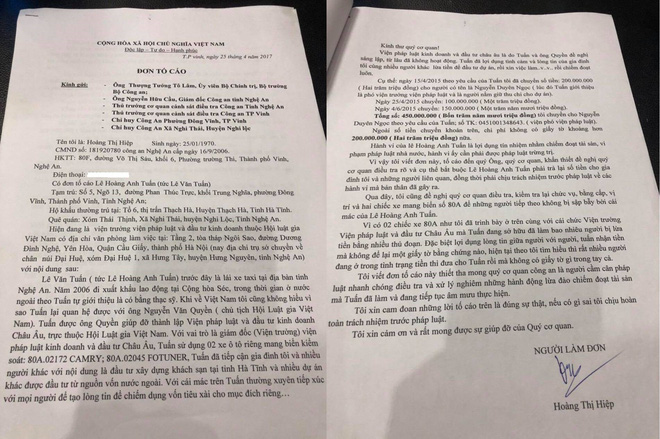 Người xưng danh nhà báo quốc tế từng bị gửi đơn tố cáo lên cơ quan công an