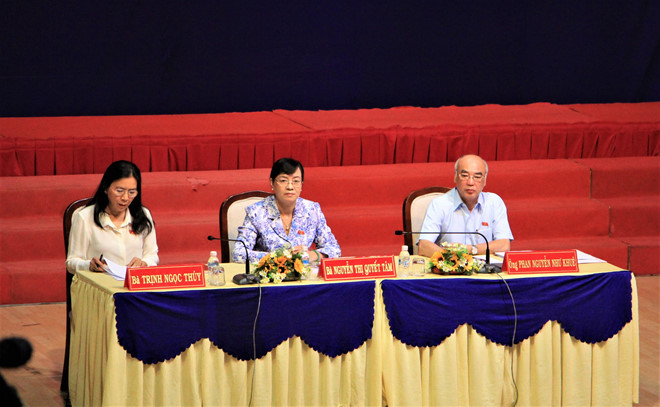 Cử tri muốn đưa chuyện Thủ Thiêm ra nghị trường Quốc hội