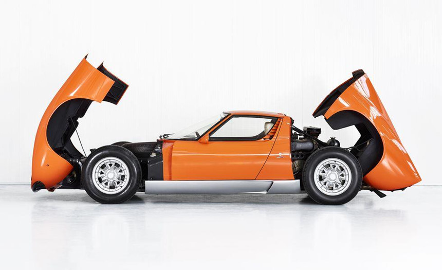 Siêu xe cổ Lamborghini Miura hồi sinh sau 50 năm mất tích