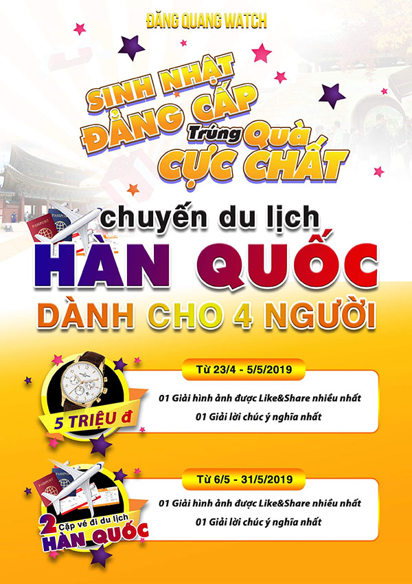 Sinh nhật đẳng cấp trúng quà cực chất Sinh nhật đẳng cấp trúng quà cực chất