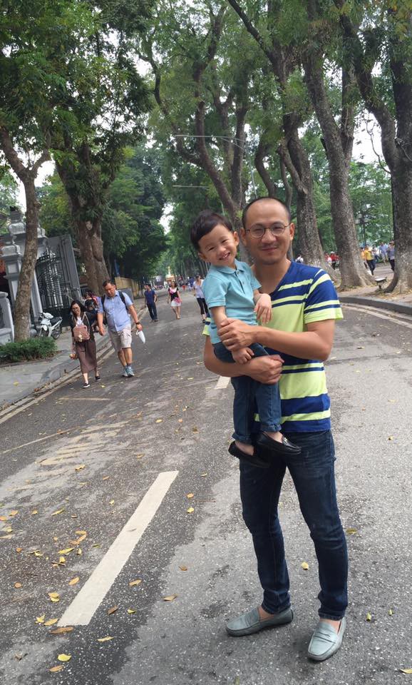 Bất ngờ với hình ảnh vợ đẹp con xinh của nhà báo Phan Đăng Ai là triệu phú