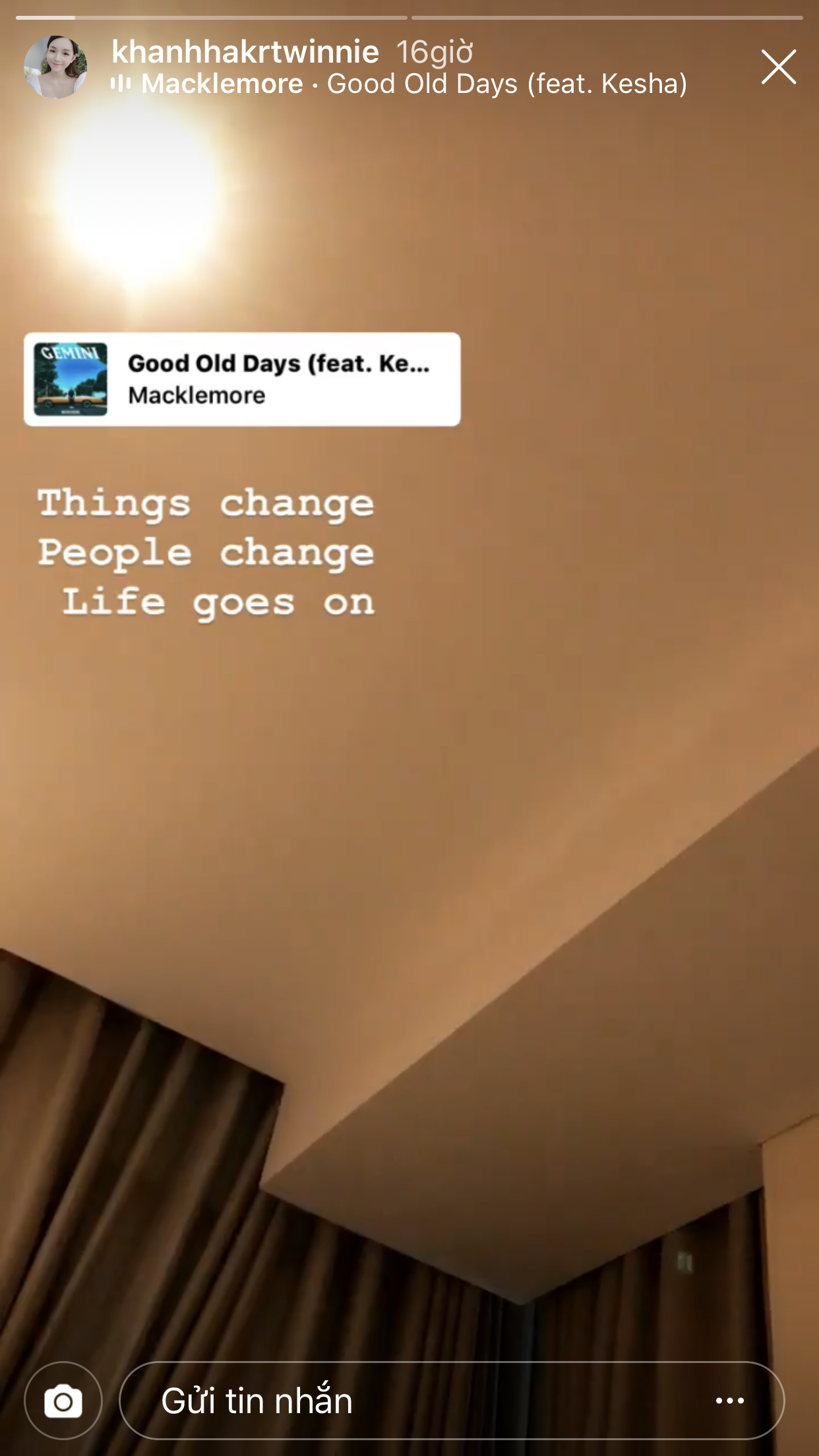 Vừa yêu lại được đúng 7 ngày, Phan Hoàng giận dỗi đăng luôn 20 cái story dằn mặt bạn gái và cả hai tiếp tục unfollow nhau