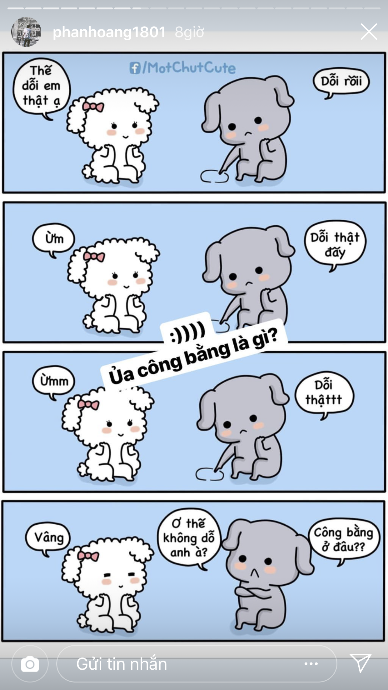 Vừa yêu lại được đúng 7 ngày, Phan Hoàng giận dỗi đăng luôn 20 cái story dằn mặt bạn gái và cả hai tiếp tục unfollow nhau