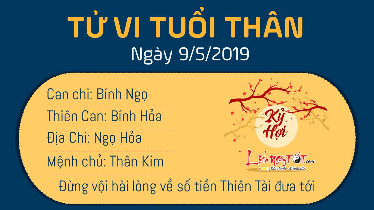 Tử vi thứ 5 ngày 9/5/2019 của 12 con giáp: Mão gặp họa phá tài, Dậu được người thân cho tiền