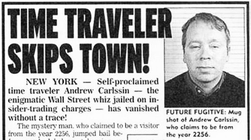 Những trường hợp bị nghi là du hành thời gian trên thế giới