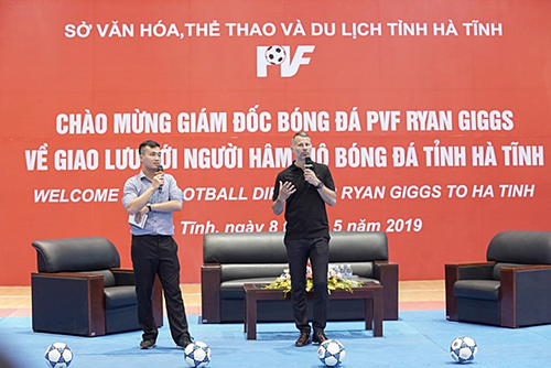 Ryan Giggs: Bóng đá Việt Nam có nhiều tiềm năng