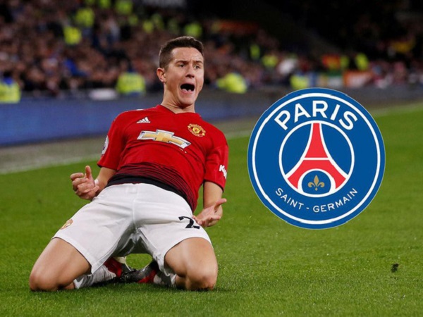 Ander Herrera chuẩn bị ký bản hợp đồng trị giá 25 triệu Bảng với PSG