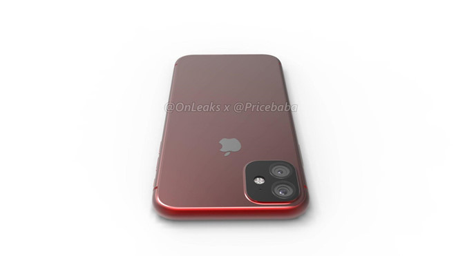 Ảnh dựng iPhone XR 2019 có cụm camera lưng gù